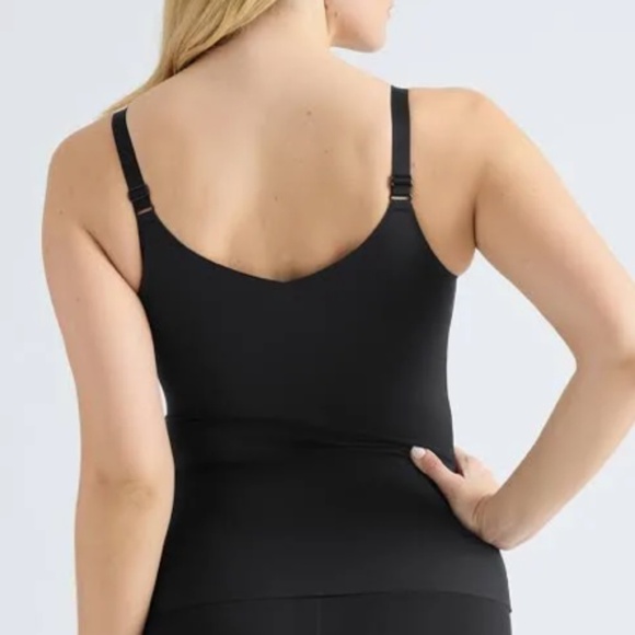 Knix LuxeLift V-neck Tank Sz S Black - Picture 2 of 9